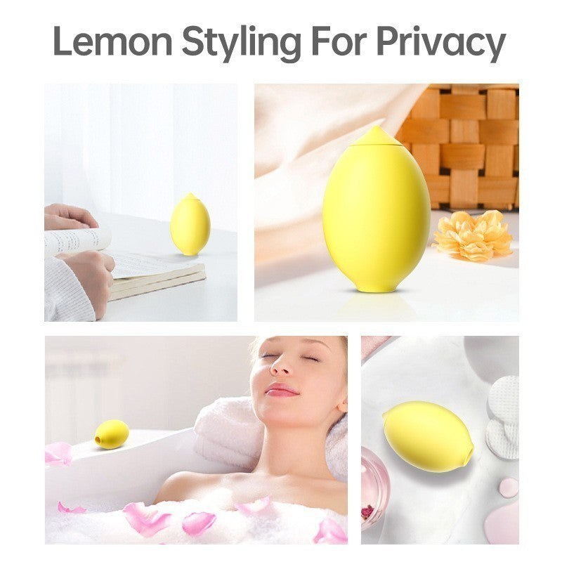 Lemon Suck Toy Sucking Vibrator for Women Vacuum Clitoris Stimulator Lubricant