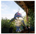 2X Creative Fish Bone Hanging Bird Feeding Device - Garden Decoration Feeding
