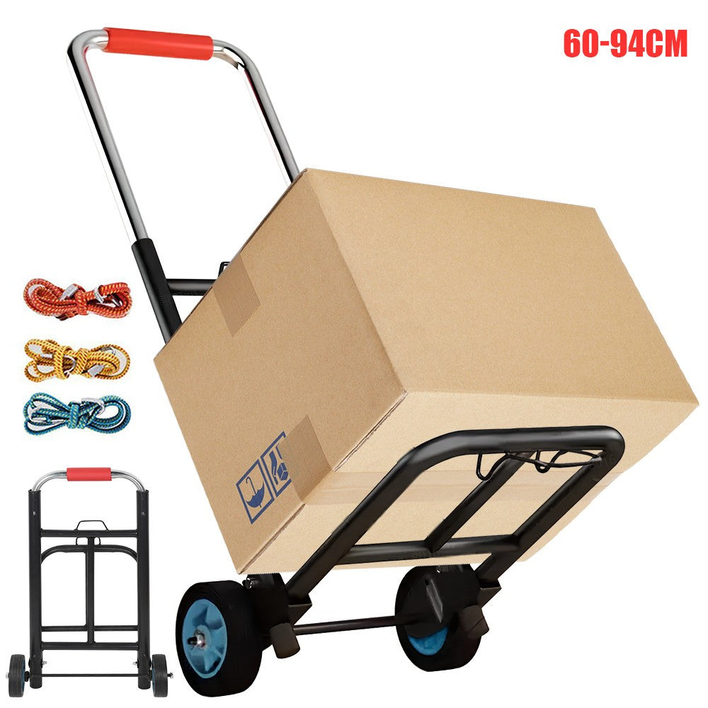 Heavy Duty Folding Lightweight Hand Sack Trolley Cart Wheel Truck Barrow UK NEW