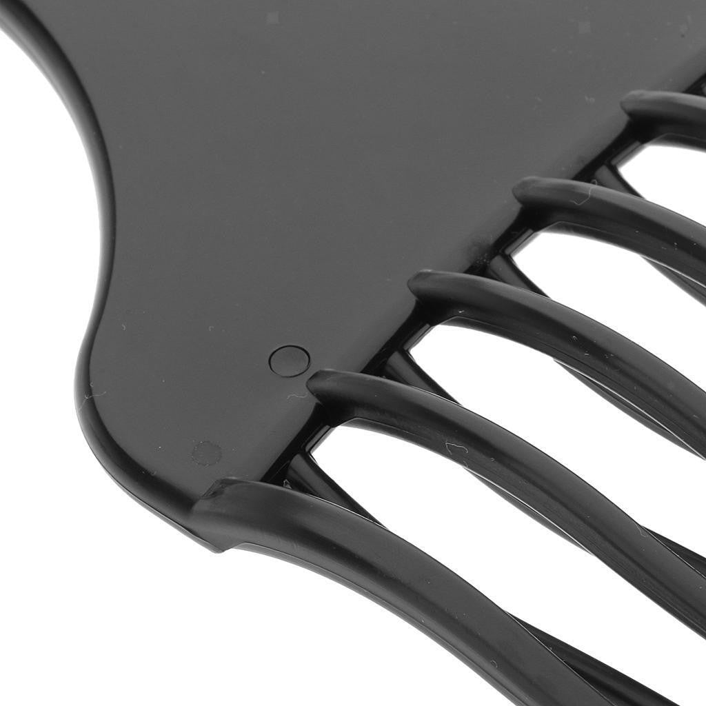Wide Tooth Afro Hair Pick Comb Braid Styling Lift Hairbrush