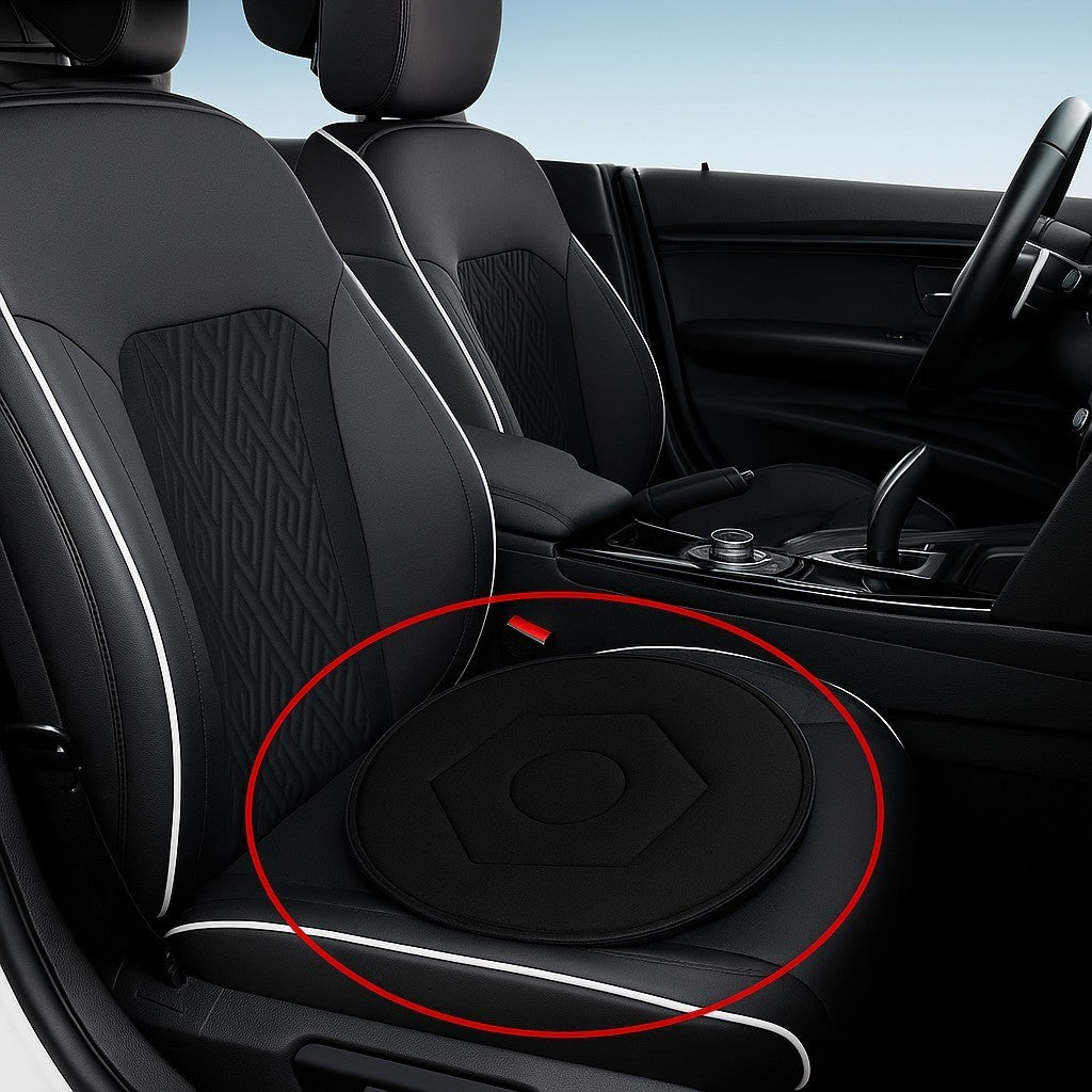 360° Degree Rotating Cushion Car Seat Chair Mobility Aid Moving Part Pad NEW