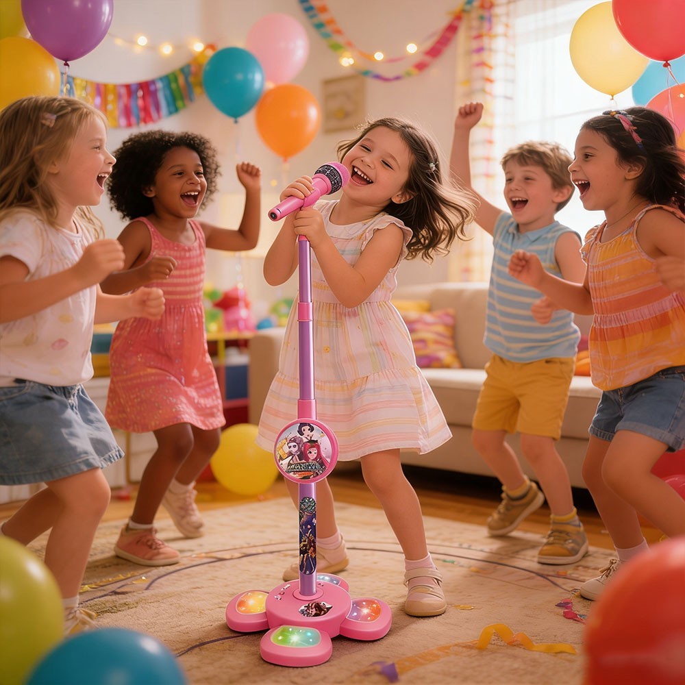 Children's Toy Kpop Demon Music Microphone with Light Microphone Can Play Songs