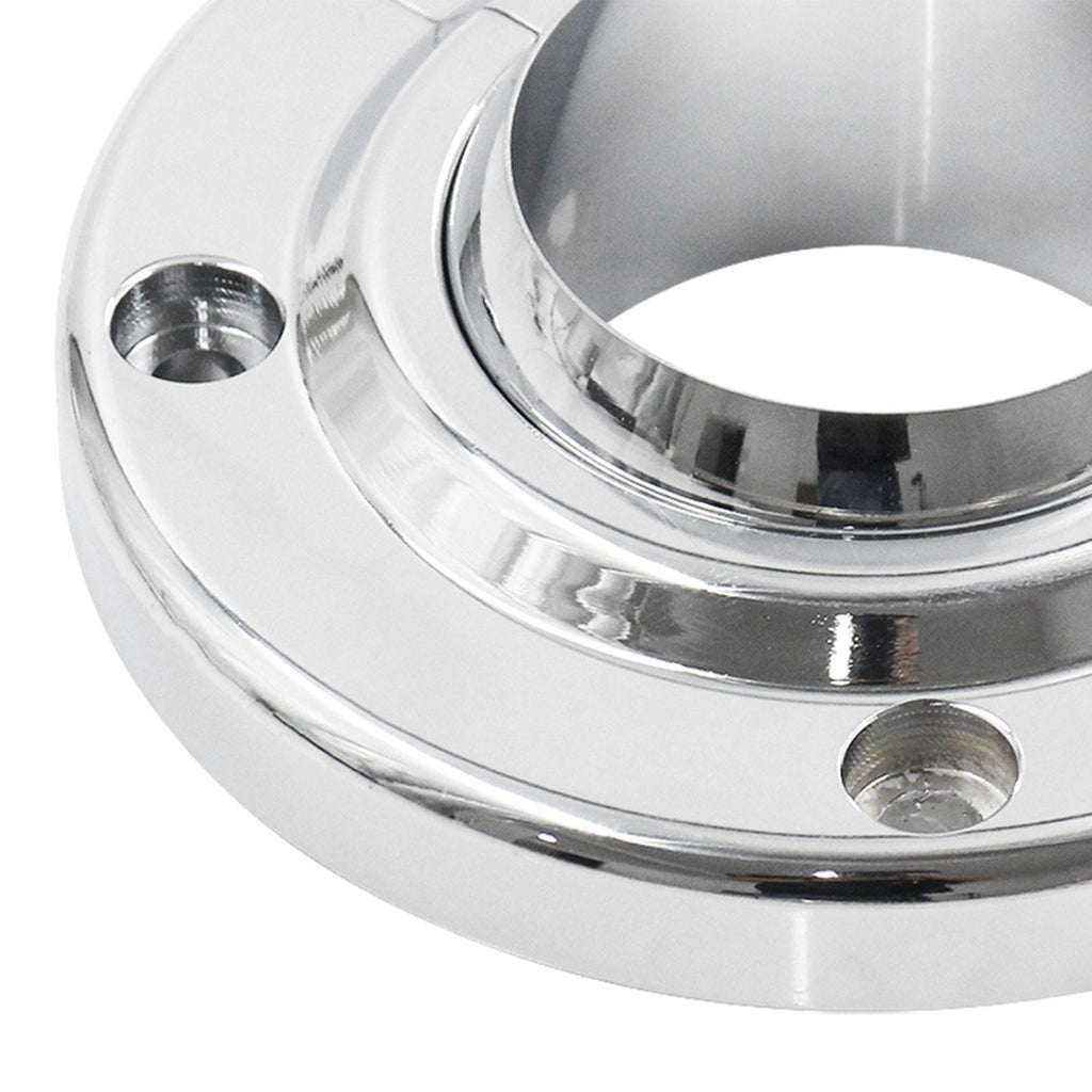 Steering Column Floor Mount 2 inch Swivel Base Replacement with Screws Aluminum