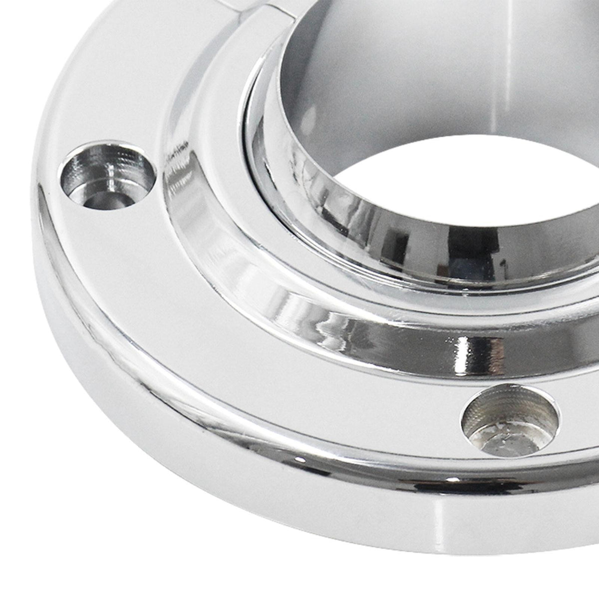 Steering Column Floor Mount 2 inch Swivel Base Replacement with Screws Aluminum