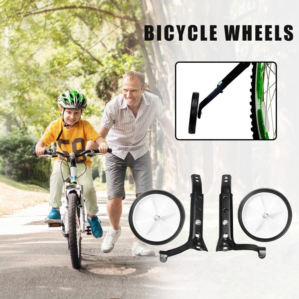 For 16-24 inch Kid Bicycle Auxiliary Training Wheels Stabilisers MTB Bike