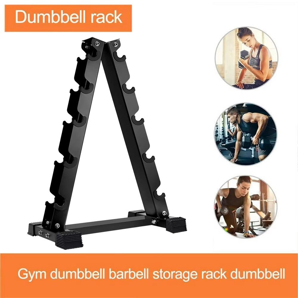 5 Tier Vertical Dumbbell Storage Rack Weight Stand Home Gym Fitness Storage UK