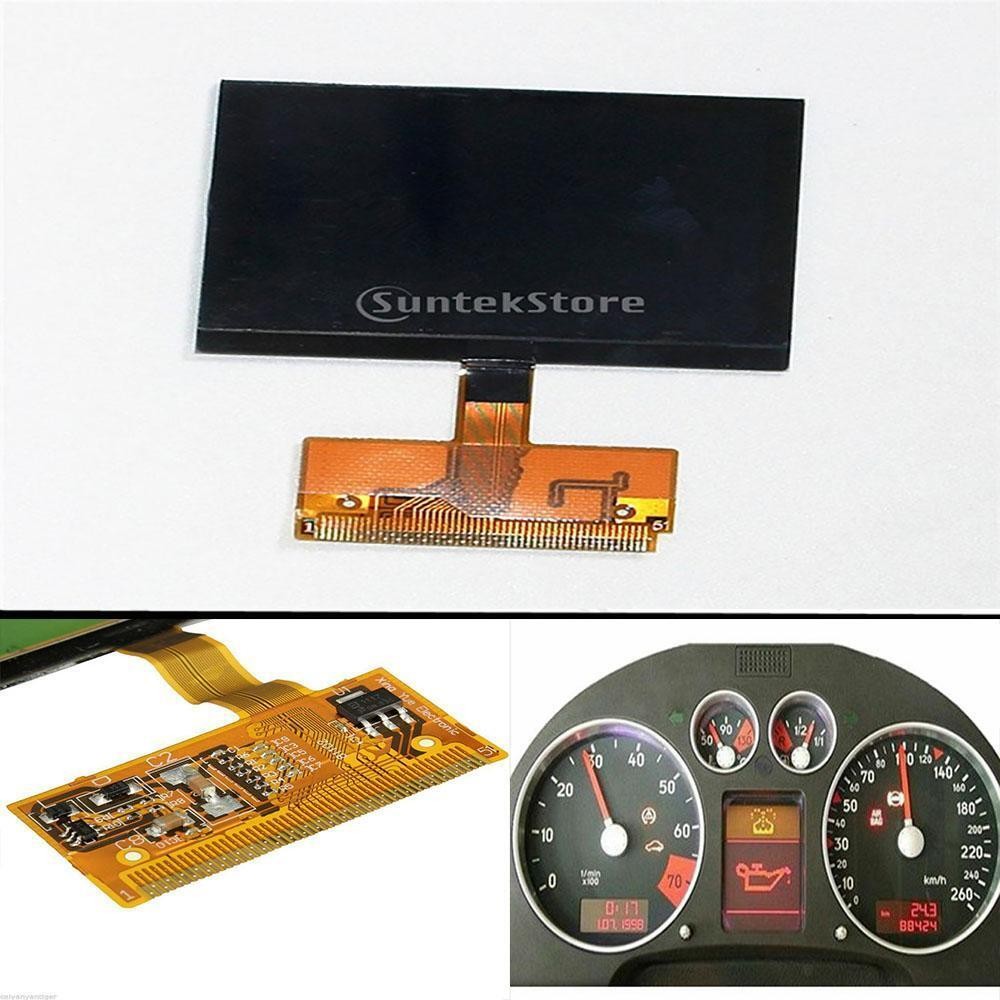 FIS VDO LCD Speedometer Instrument Display For Audi A3 A4 A6 C5 Passat   B6 .