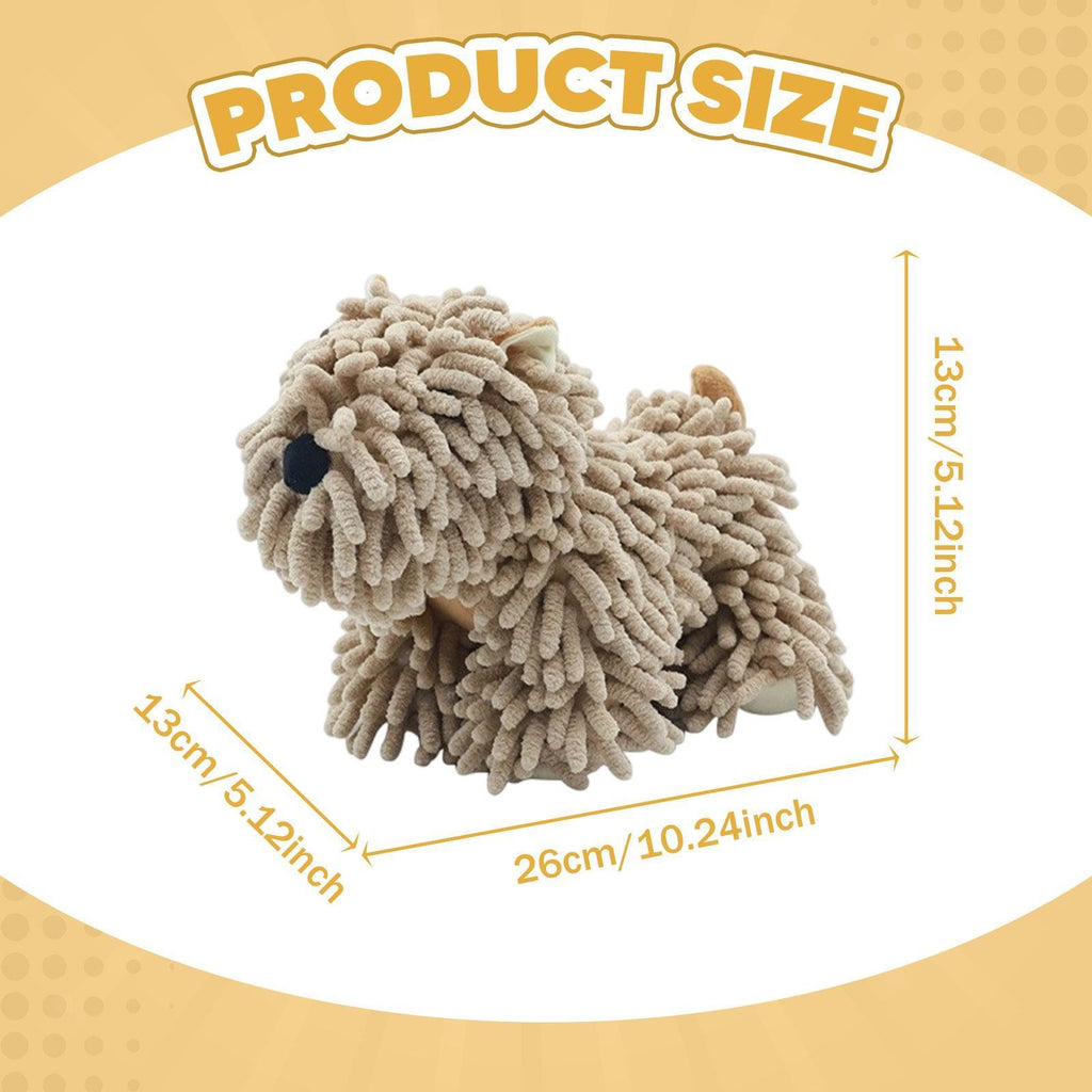 Chenille Hand Towel, Fluffy Ball, Household Accessory, Puppy Shaped, Soft,