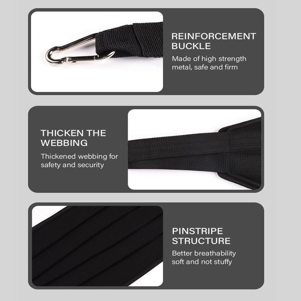 Breathable Abdominal Sling Straps Durable Pull Up Bar Straps  Gym