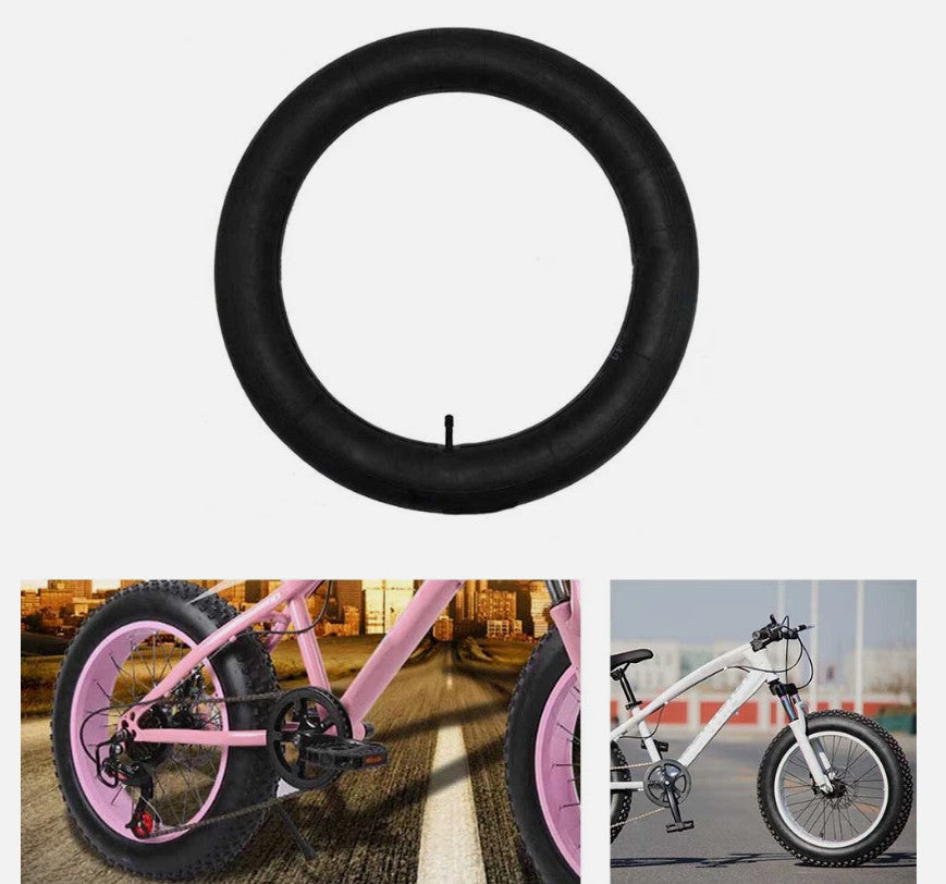 Cycling Bike Inner Tube 20x4 Inch For Snowmobiles Bicycles Wided Rubber Spare UK