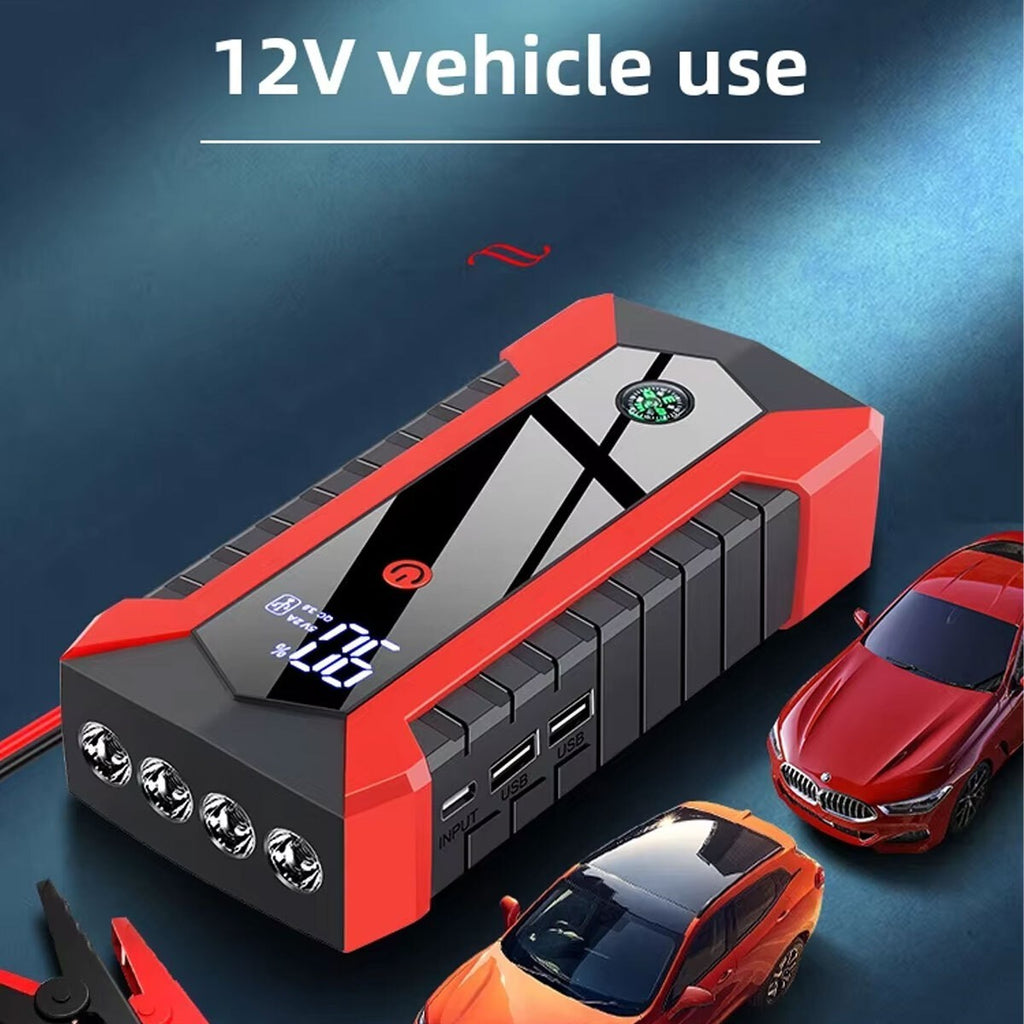 99800mAh 12V Car Jump Starter Pack Booster Battery Charger Emergency Power Bank