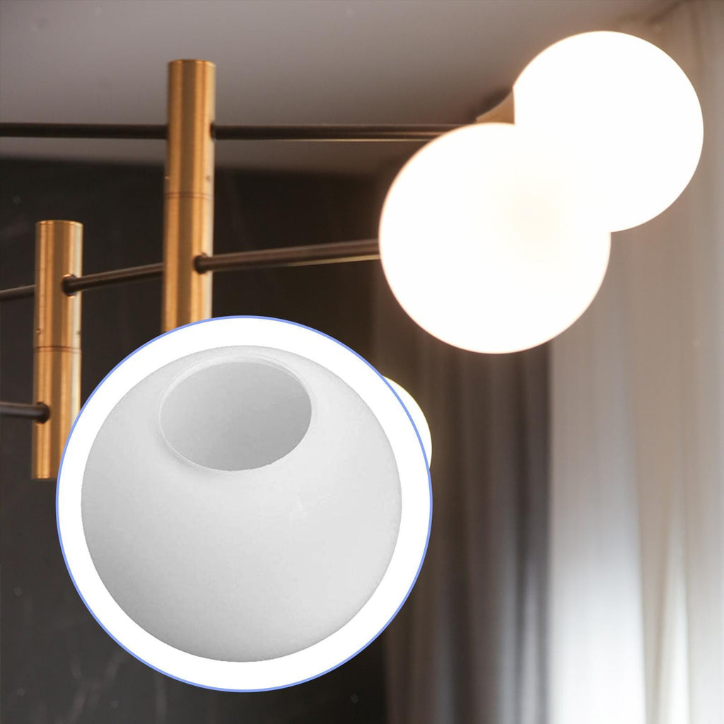 Frosted Glass Ball Lamp Shade Chandelier Round Light Cover Lampshade for