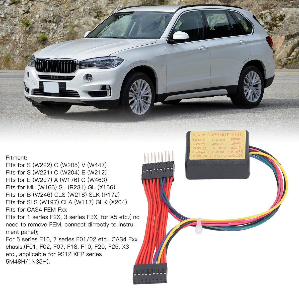 For MB 18 In 1 CAN Filter Odometer Adjustment CAN Filter For W222 W205 W447 HEN