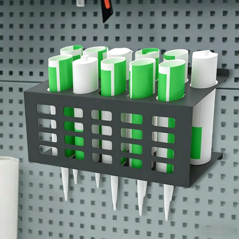 11x Silicone Sealant Tube Holder Mastic Caulk Storage Rack for Van Racking