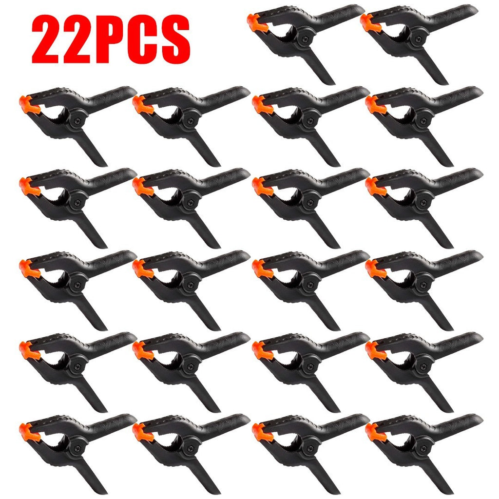 22Pcs Heavy Duty Large Spring Clamps Quick Grip Tarpaulin Clips
