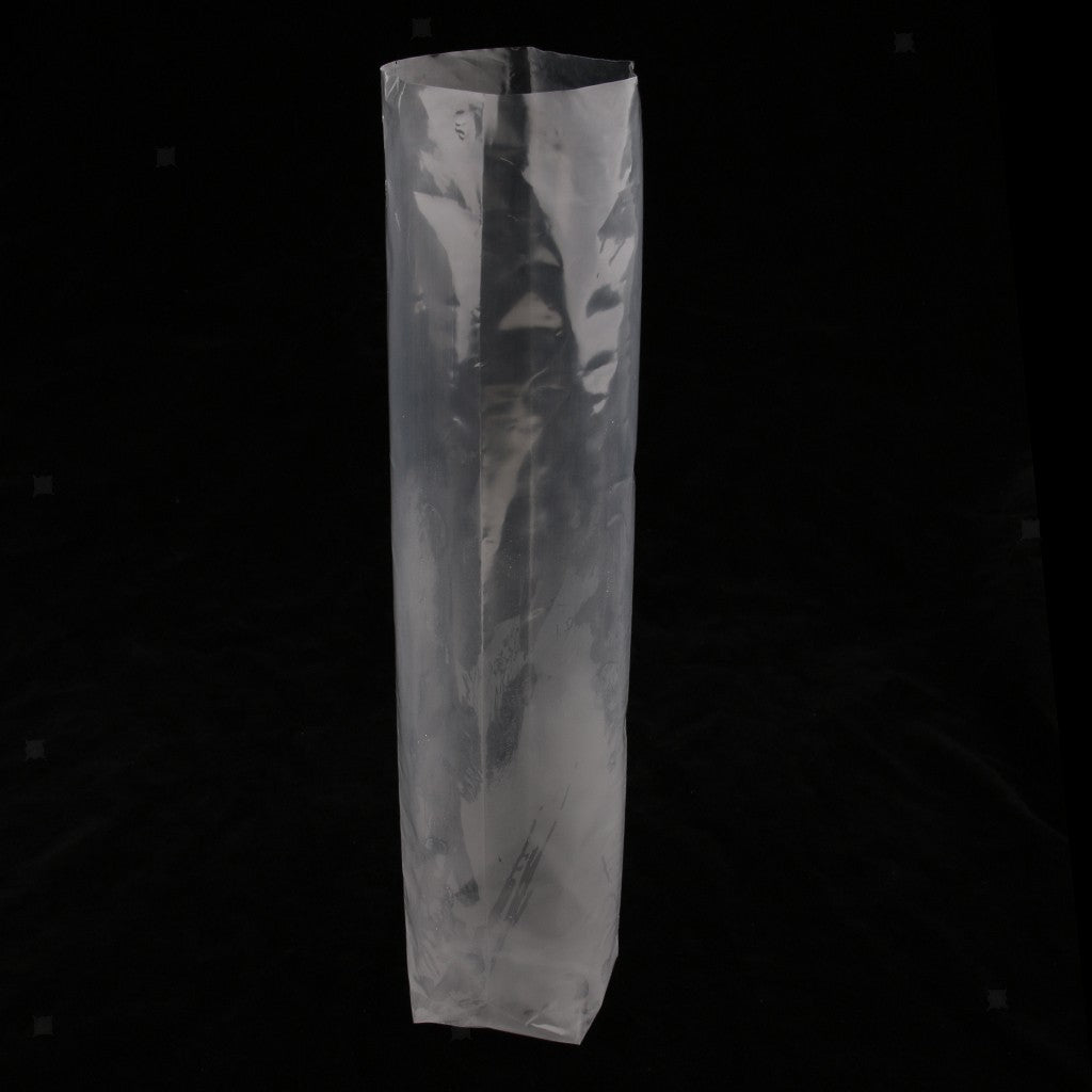 50XFish Transport Bags Aquarium Breathing Bags Flat bottom Bags Polythene Corals