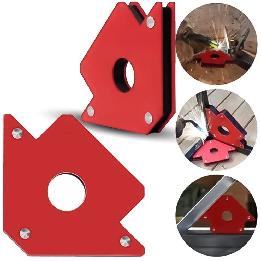 4x Welding Magnet Magnetic Welder Holder Arrow Welding Clamp 45° 90° 135° 25lb