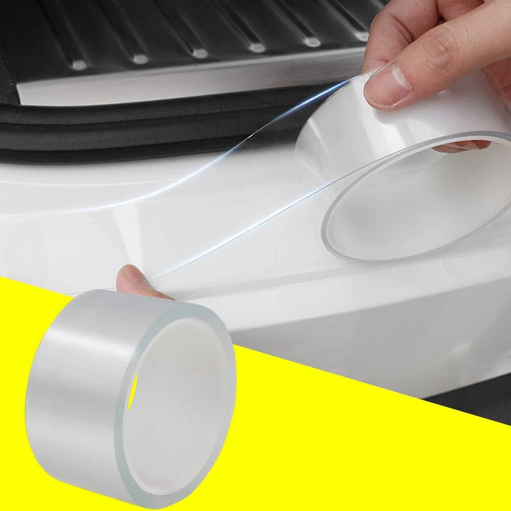Clear Paint Protection Film Vinyl Wrap Self Adhesive for Car Bike 7CM x 5M UK