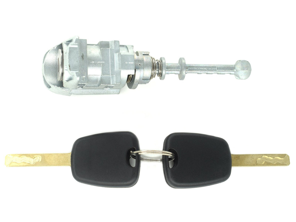 DOOR LOCK BARREL CYLINDER FRONT LEFT W/ 2 KEYS FOR 2004-2011 CITROEN C4 1 MK1