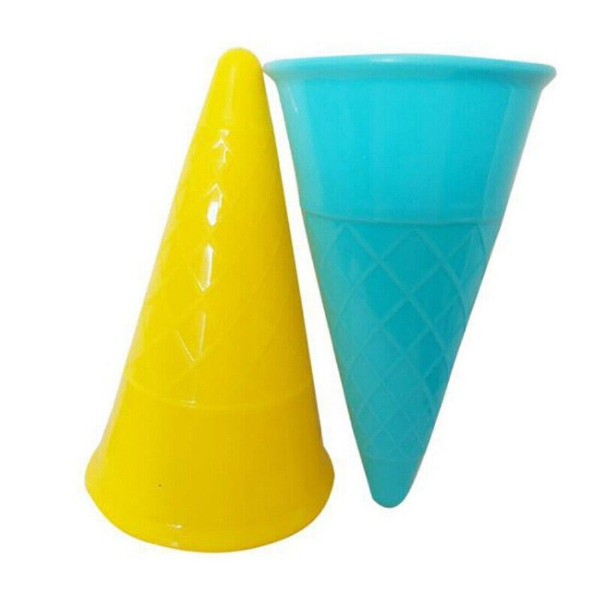 5Pcs Ice Cream Toys Cone Scoop Sets Beach Sand Toys Kids Summer Play Game