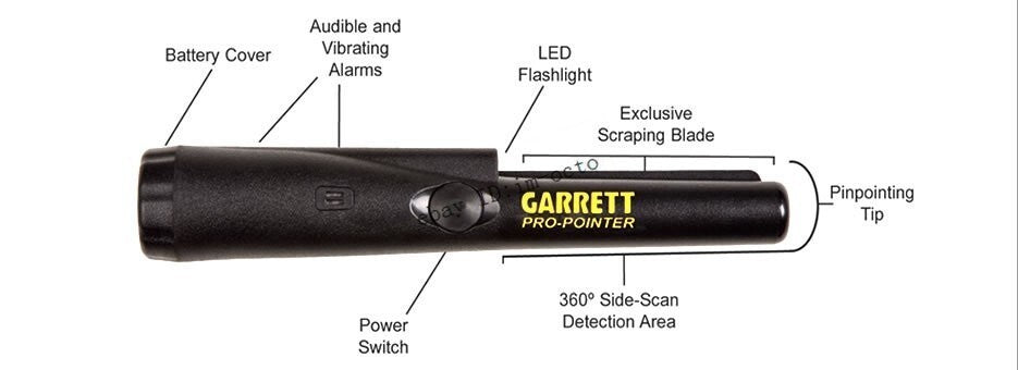 Pro Pointer Pinpointer Handheld Metal Detector Waterproof Digger Edge Detectors