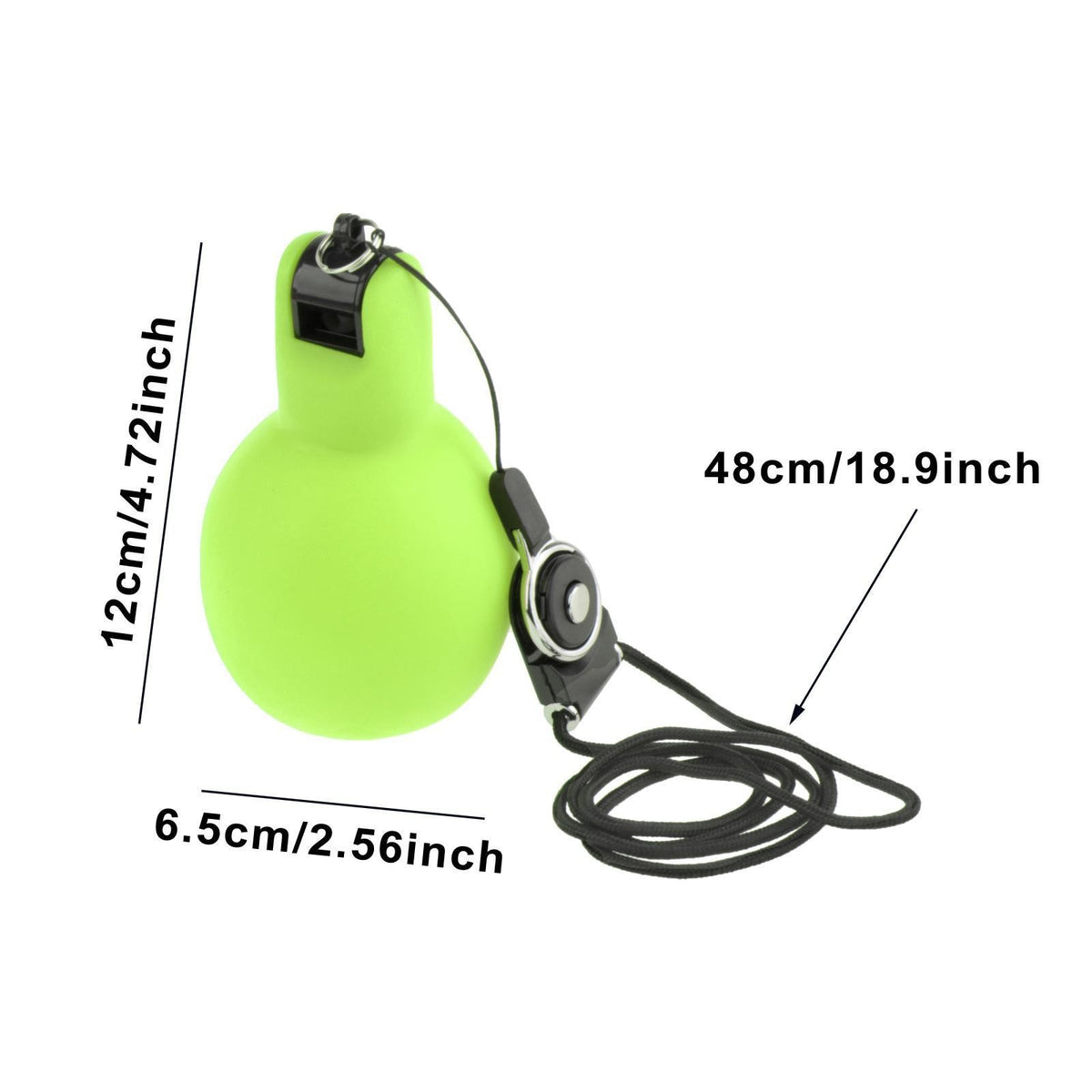Hand  Whistle Handheld Loudly Sound Equipment with Lanyard Sports Whistle for