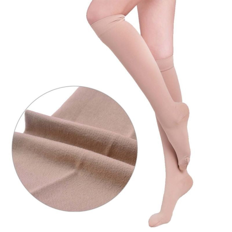 New Medical Compression Stockings/Socks Knee High Class II 23-32mmHg Closed Toe