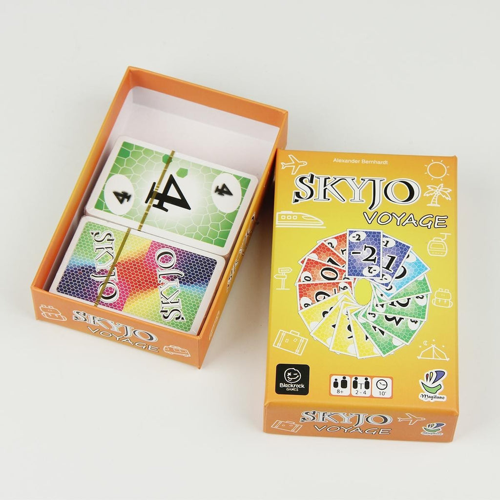 SKYJO VOYAGE Portable Travel Game Casual Party Board Game Card
