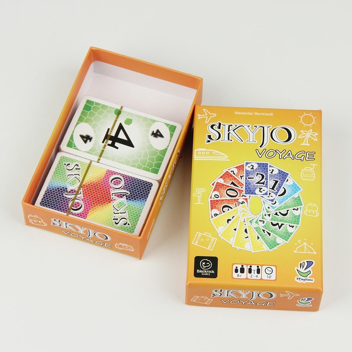 SKYJO VOYAGE Portable Travel Game Casual Party Board Game Card