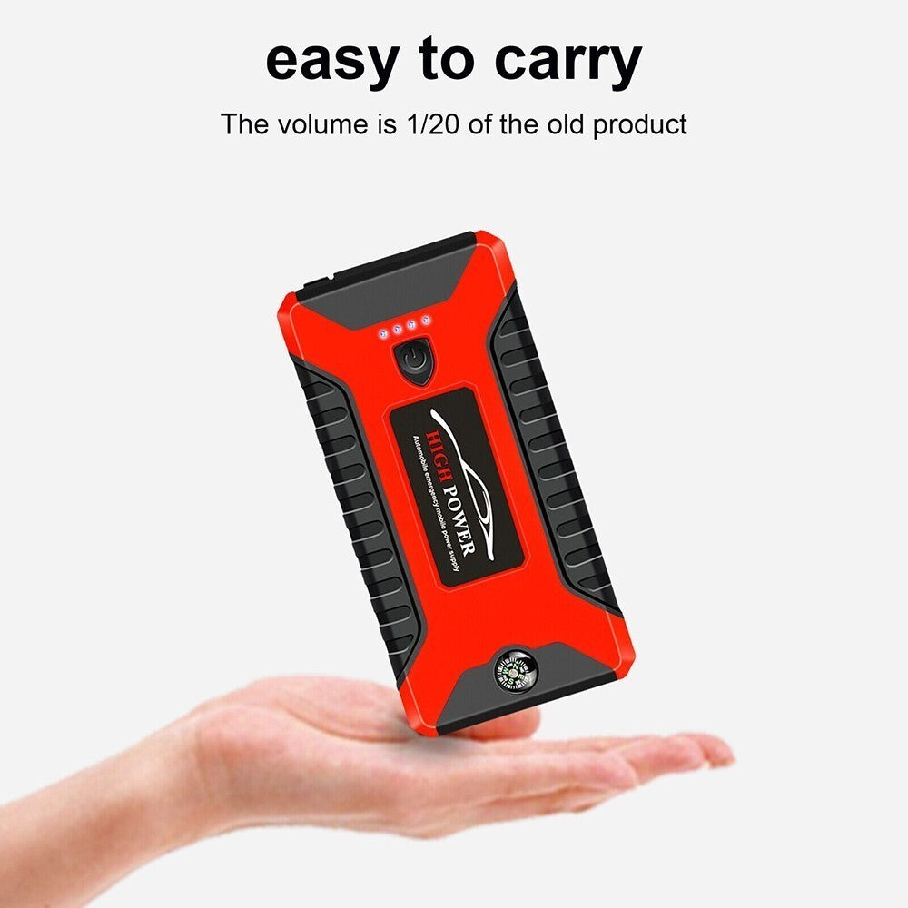 Car Jump Starter 99800mAh 12V Pack Booster Battery Charger Emergency Power Bank