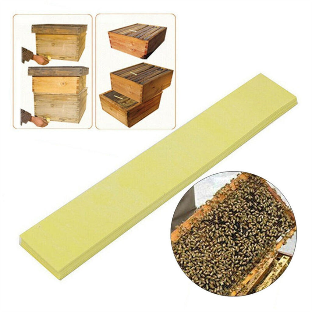 40 Pcs Bee Mite Acaricide Strip Beekeeping Bee Varroa Mite Killer Pest Control