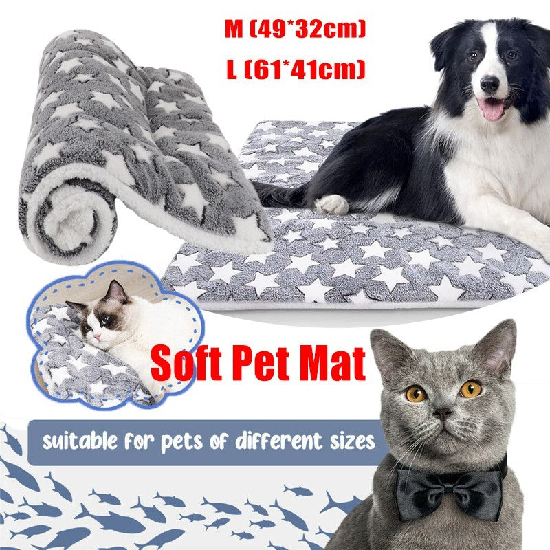 Pet Dog Cage Mat Pad Cat Crate Mattress Kennel Cushion Carrier Bed Washable New