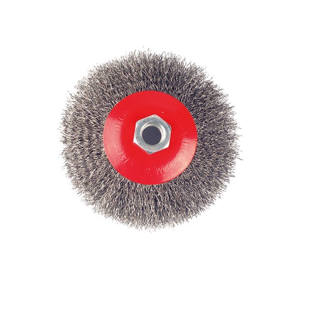 3x Stainless Steel Flat Wire Wheel Cup Brush For 115mm Angle Grinder Universal