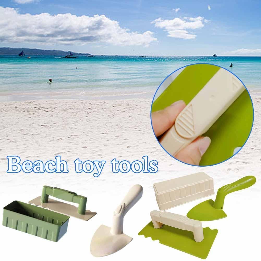 3 Pcs Sandcastle Building Castle Tools Sets Kids Adults Beach Making Tools VBN
