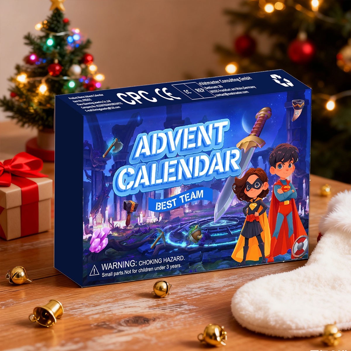 24Days Marvel Super Heroes Christmas Advent Calendar Blind Box Xmas Gift For Kid
