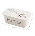 Butter Dish Box Storage Tray Container Sealed Storage Box Cheese Dish With Lid