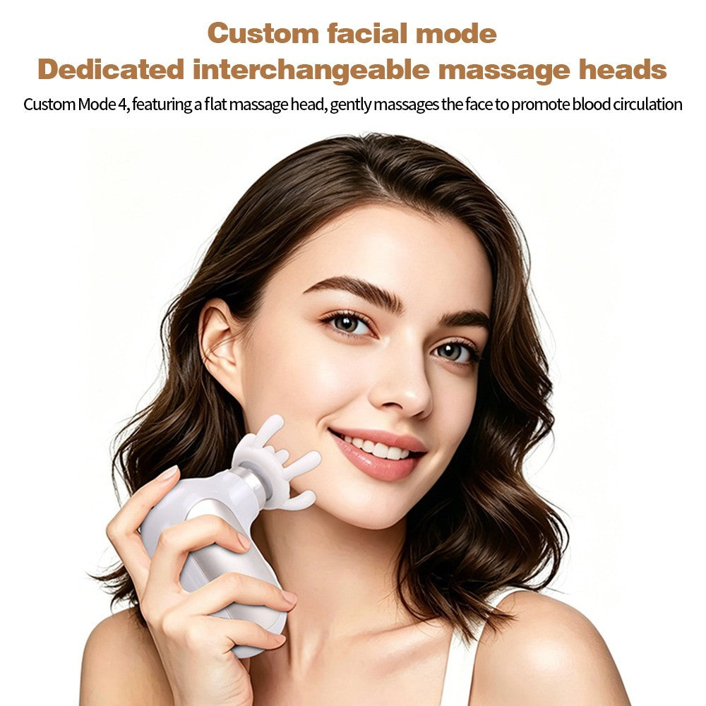 Pocket Size Fascia Gun, Multi Speed Deep Muscle Massager for Neck Shoulder Leg