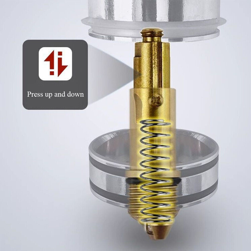 Easy Pop Up Click Clack Basin Sink Bath Waste Plug Replacement Bolt Spring M8 UK