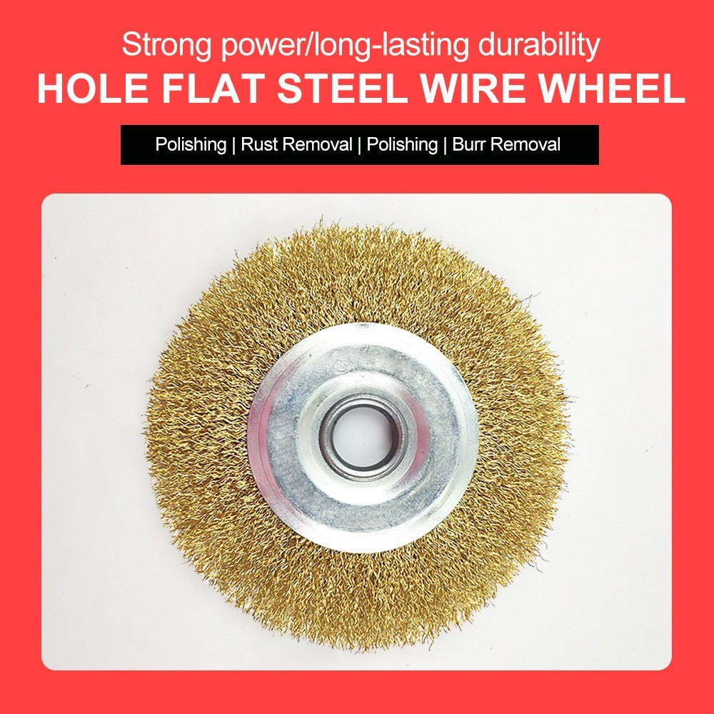 2x For Ryobi RAC814 Wire Brush 115mm Wire Brush for the Ryobi Patio Cleaner NEW
