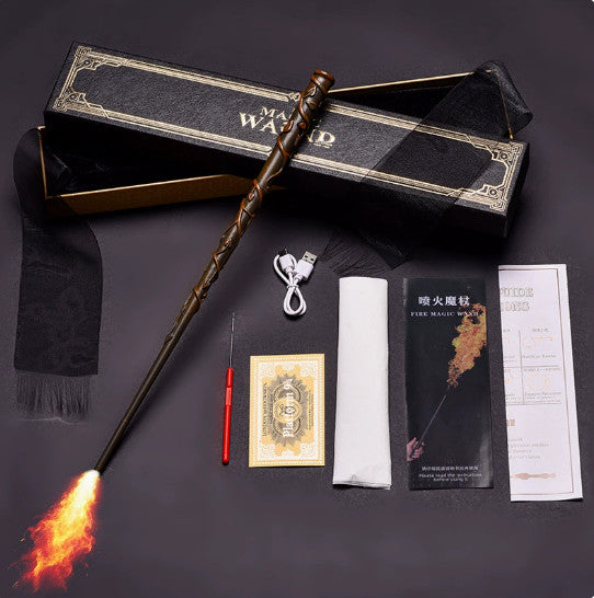 Magic Fire Wand ShooterHarry Potter Firing Wand Safe interactive magic props