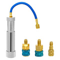 AC Oil Dye Injector Backflow  Kit, with  & R1234YF Low Side  Coupler,  2208