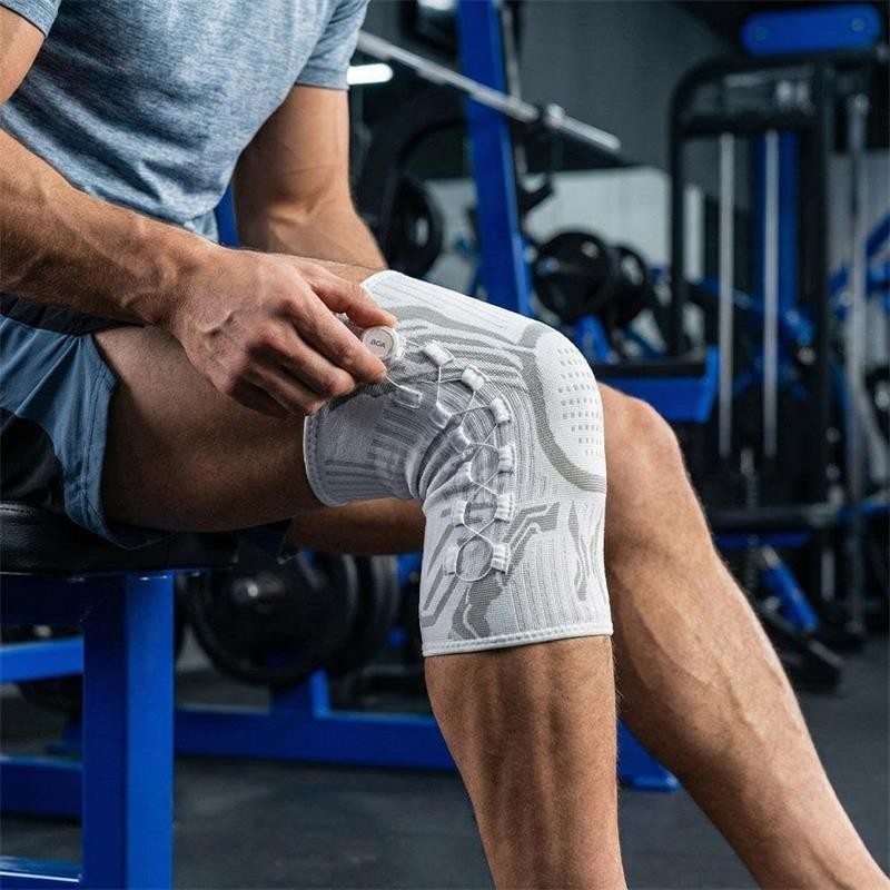 Knob Knee Brace for Pain Relief, Adjustable Knees Support with Patella Gel Pad