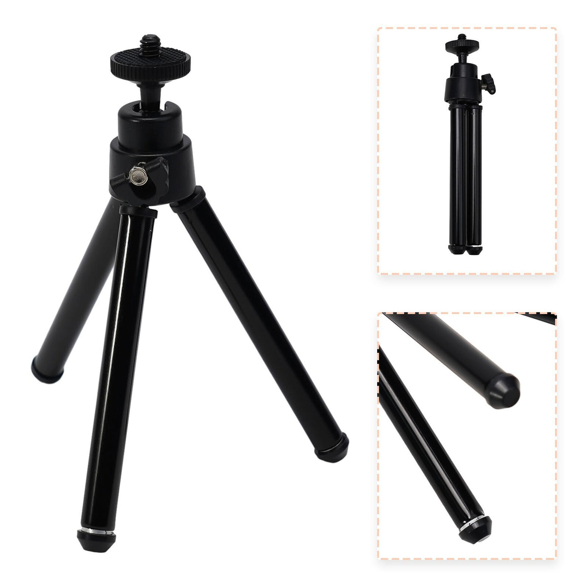 Mini Tripod Stand for Projector Camera and Mobile Phone and Compact