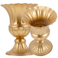 2 Pcs Memorial Vase Flower Vases Metal Urn Planyerd Cemetery Planter