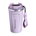 510ml Thermos Coffee Mug Stainless Steel Coffee Cup Temperature Display Vacuum