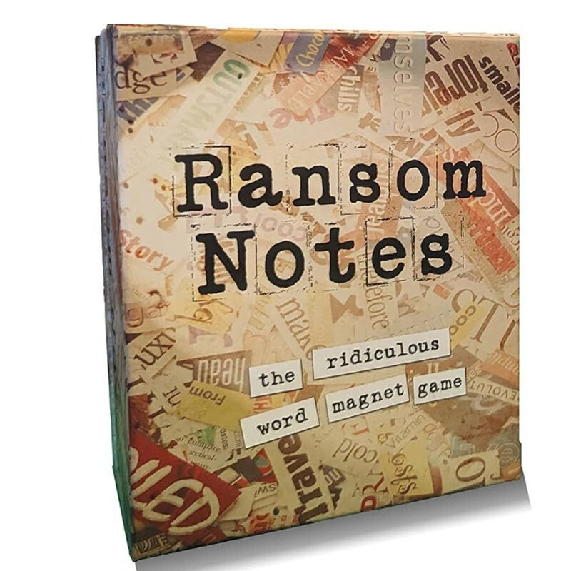 Ransom Notes: The Ridiculous Word Magnet Base Game 3+ Players Party