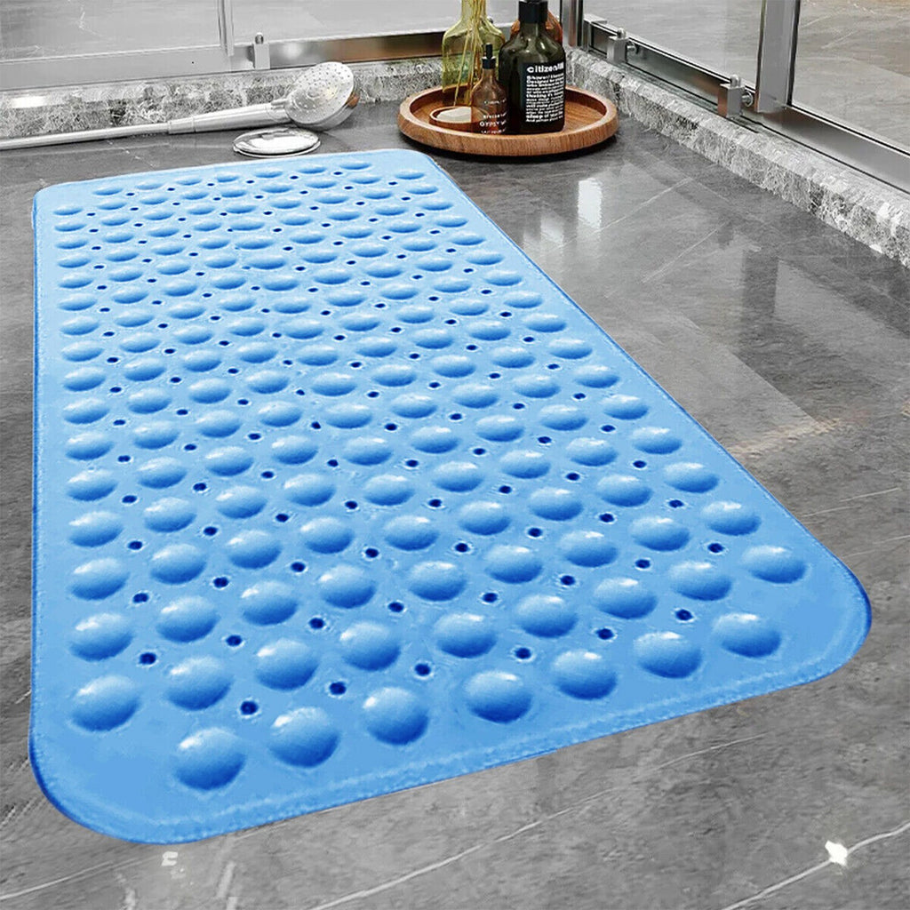 Anti-Mold Rubber Bath Mat Non Slip Bathtub Strong Suction Extra Large Shower Mat