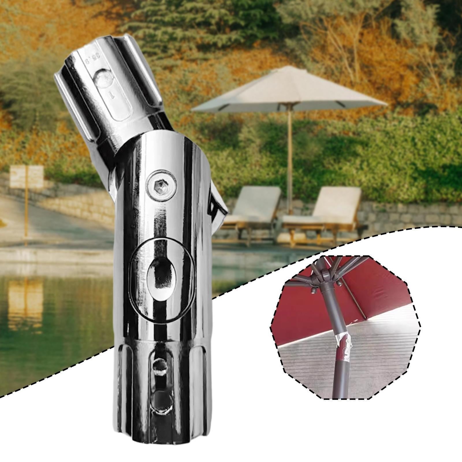 Patio Umbrella Shaker Turn Heavy Duty Tilt Mechanism for Travel Beach Party
