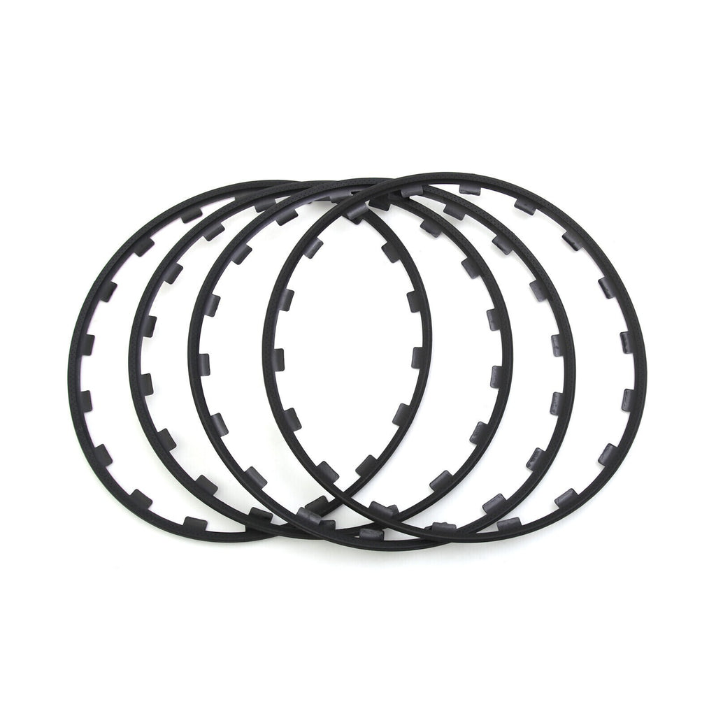 4pcs/Set 18-20 Inch Car Wheel Hub Rim Trim Tire Ring Guard Strip Protector Decor