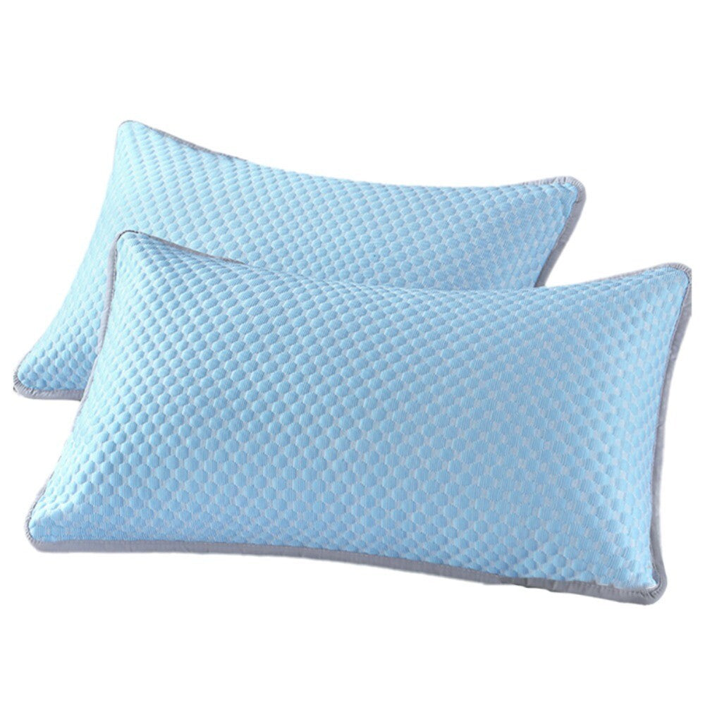 2pcs Cool Ice Bean Pillowcase Summer Pillowcover Pillow Protecter Breathable